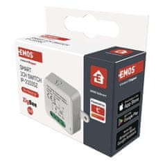 Emos GoSmart stikalni modul IP-2103SZ, ZigBee, 1-kanalni (ne potrebuje žice N)