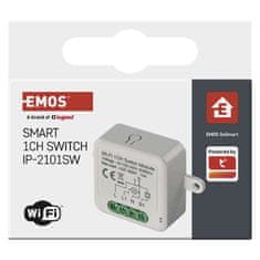 Emos GoSmart stikalni modul IP-2101SW, WiFi, 1-kanalni