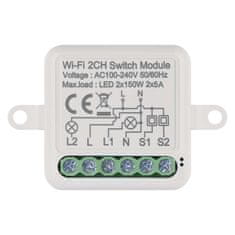 Emos GoSmart stikalni modul IP-2102SW, WiFi, 2-kanalni