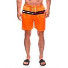 Edoti Moške plavalne hlače W500 oranžne MDN125654 XL