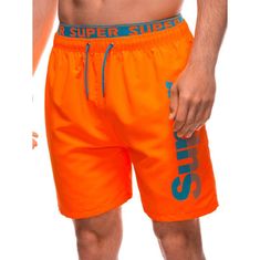Edoti Moške plavalne hlače W511 oranžne MDN125669 L