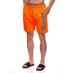 Edoti Moške plavalne hlače W511 oranžne MDN125669 L
