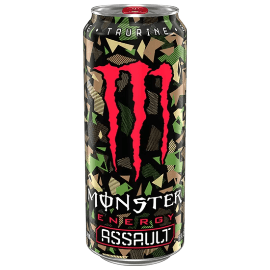 MONSTER ENERGY Assault energijska pijača, 0,5 l pločevinka