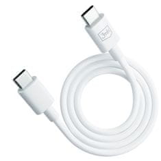 3MK Hyper Kabel USB-C v USB-C 100W bel