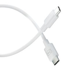 3MK Hyper Kabel USB-C v USB-C 100W bel