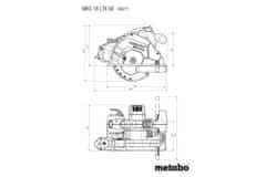 Metabo MKS 18 LTX 58 akumulatorska krožna žaga za kovino (600771890)