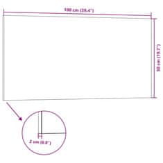 Vidaxl 3D stenski paneli 10 kosov rjavi 100x50 cm EPS