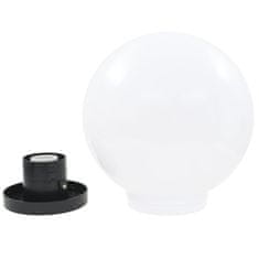 Vidaxl LED okrogle svetilke 4 kosi krogle 25 cm PMMA