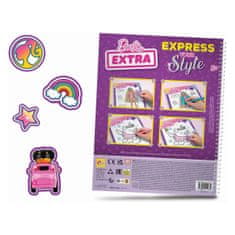 Lisciani Barbie Express your style kreativna pobarvanka (12679)