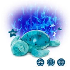 Cloud B Cloud b Tranquil Turtle - Nočna lučka z melodijo, Turtle, modra, 0m+