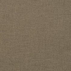 Vidaxl Blazina za stol 2 kosa melanž taupe 100x50x4 cm blago