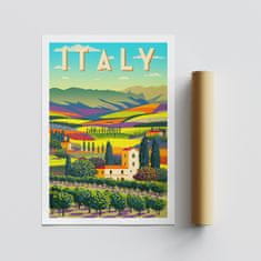 Wallity Plakat A4, Italija - 1963