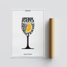 Wallity Plakat A4, Aperol Spritz - 2052