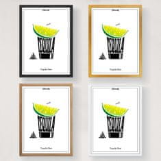 Wallity Plakat A3, Tequila Shot - 2050