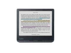 Kobo Libra Colour e-bralnik, na dotik, WiFi, 32GB, črna (N428-KU-BK-K-CK)