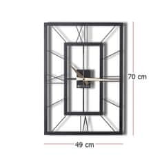 Wallity Dekorativna kovinska stenska ura