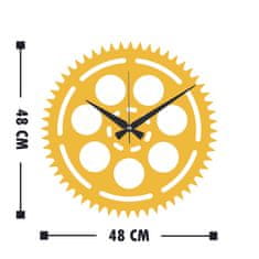 Wallity Dekorativna kovinska stenska ura