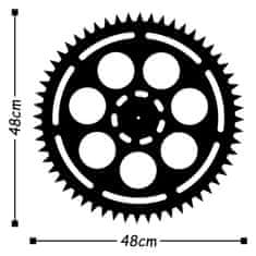 Wallity Dekorativna kovinska stenska ura