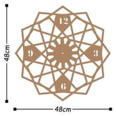 Wallity Dekorativna kovinska stenska ura