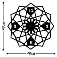 Wallity Dekorativna kovinska stenska ura
