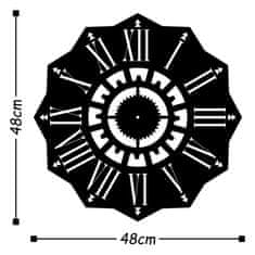 Wallity Dekorativna kovinska stenska ura