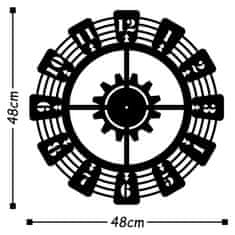 Wallity Dekorativna kovinska stenska ura