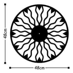 Wallity Dekorativna kovinska stenska ura