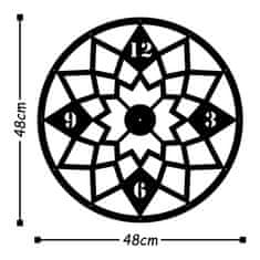 Wallity Dekorativna kovinska stenska ura
