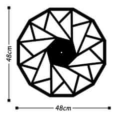 Wallity Dekorativna kovinska stenska ura