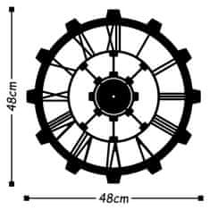 Wallity Dekorativna kovinska stenska ura