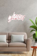 Wallity Dekorativna plastična razsvetljava Led, Love Yourself - Pink