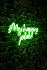 Wallity Dekorativna plastična razsvetljava Led, My Happy Place - Zelena