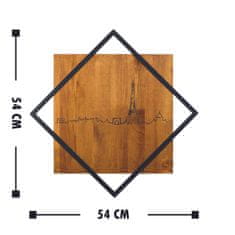 Wallity Dekorativni leseni stenski pripomoček