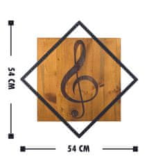 Wallity Dekorativni leseni stenski pripomoček