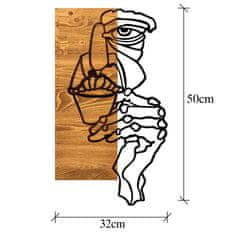 Wallity Dekorativni leseni stenski pripomoček