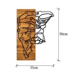 Wallity Dekorativni leseni stenski pripomoček