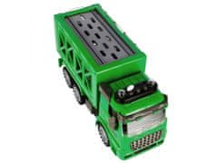 Mega Creative Zeleni tovornjak prikolica z dodatki MEGA CREATIVE 