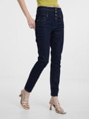 Orsay Temno modre ženske skinny jeans hlače 38