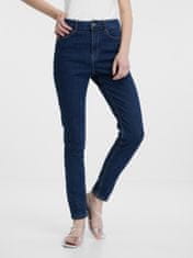 Orsay Temno modre ženske skinny jeans hlače 40