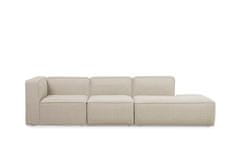 Atelier Del Sofa Kotna zofa, več M (M8-M1-M3) - kremasta