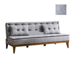 Atelier Del Sofa Raztegljiv kavč s 3 sedeži, Fuoco - siva