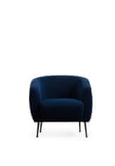 Atelier Del Sofa Krilni stol, Eses Blue - Wing