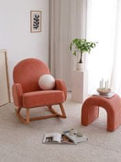 Atelier Del Sofa Krilni stol, Yoko - Coral