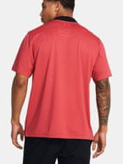 Under Armour UA Playoff 3.0 Dash polo-rdeča majica s kratkimi rokavi XXL
