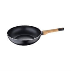 Bergner Ponev Wok z neprijemljivo površino 28 cm Earth Black BG-34627-BK