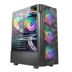 MEGA Računalnik TWR S7 i5-13400F/RTX4060Ti/32GB/1TB-4.0/750W/Brez OS RGB