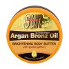 VIVACO Sun Argan Bronz Oil Brightening Body Butter maslo po sončenju z arganovim oljem in bleščicami 200 ml