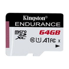 Kingston Pomnilniška kartica microSD Kingston 95/30MB/s C Endurance 64 GB