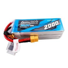 Gens Ace Baterija Gens ace 2000mAh 22,8V 60C 6S1P visokonapetostni lipo z vtičem XT60