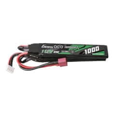 Gens Ace Baterija Gens ace 25C 1000mAh 3S1P 11.1V Nunchuck 3X Airsoft Gun Lipo s T vtičem